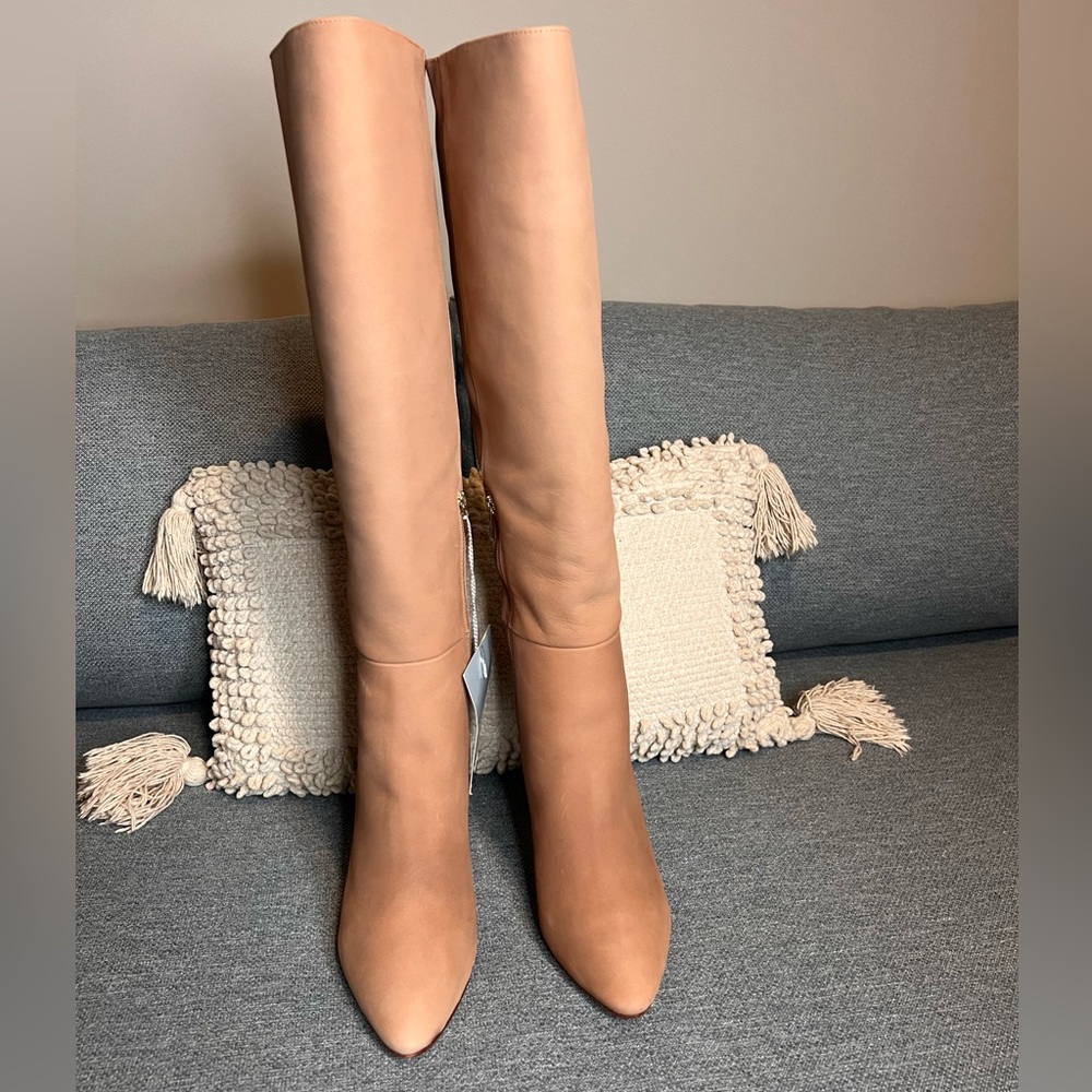 Antonio Melani knee high boots slim calf size 9